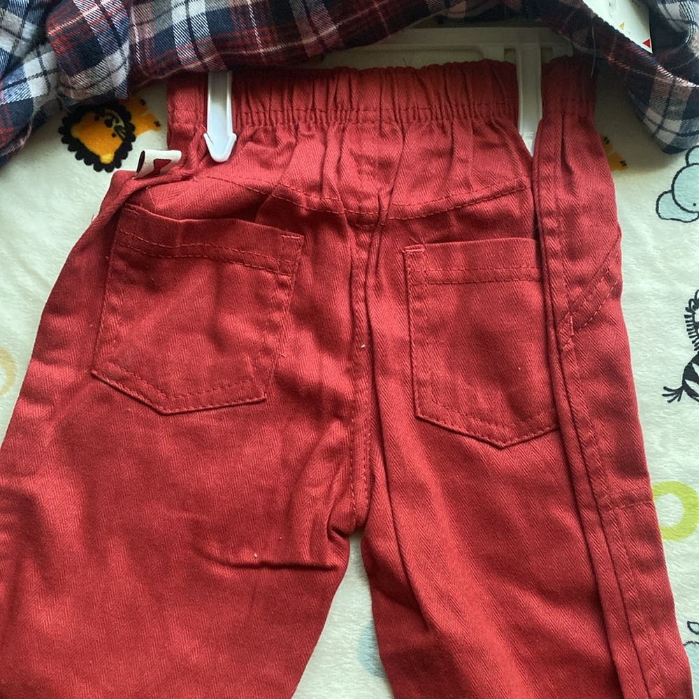 Boy Flannel Set - Picture 2 of 3
